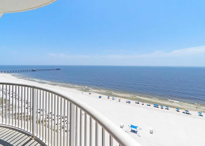 Gulf-front With Pool Hot Tub & Sauna * Gulf Shores